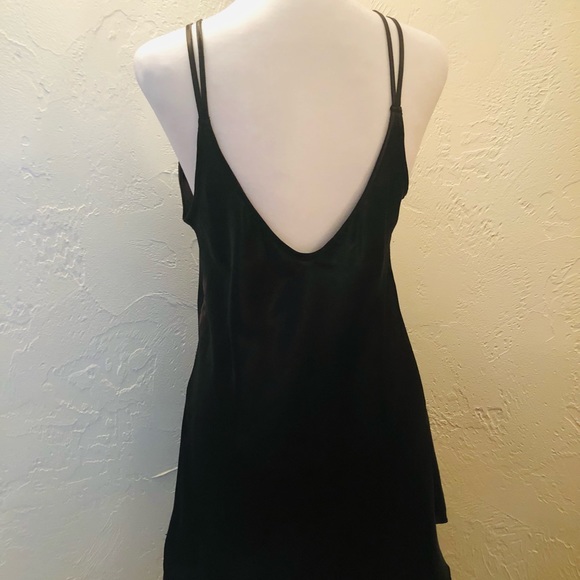 Black Satin Nighty - Picture 3 of 3